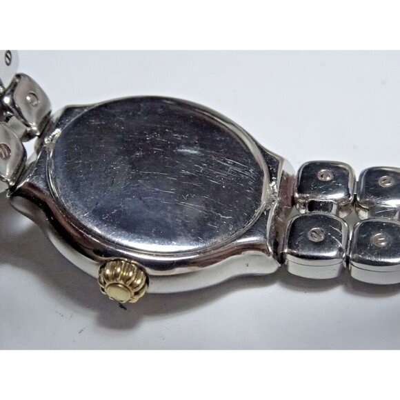 24mm Ladies Tiffany & Co. Tesoro L0112 18K Gold and Stainless Steel Quartz Watch - Picture 14 of 14